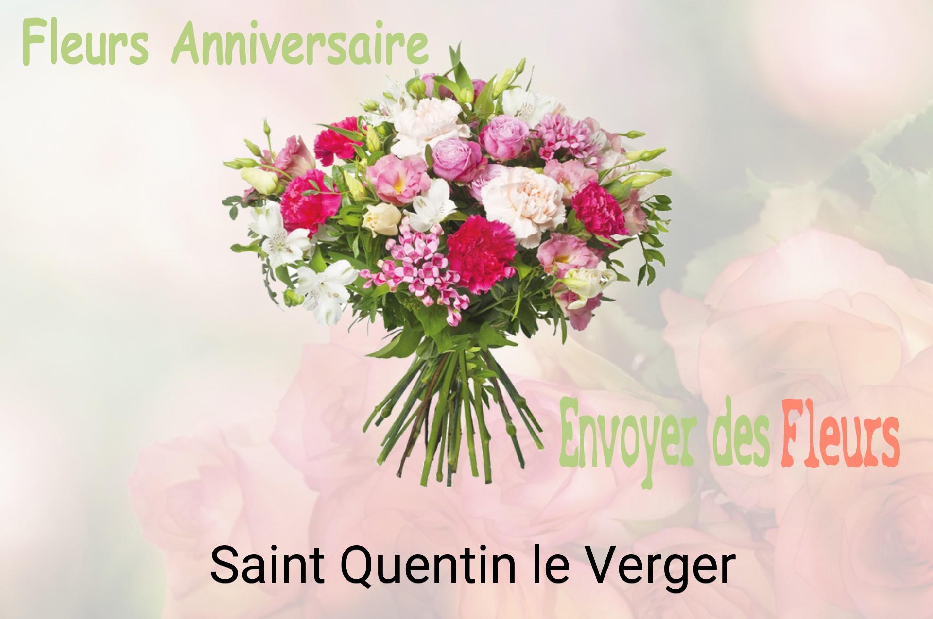 Bouquet de fleurs d’anniversaire livré à Saint-Quentin-le-Verger