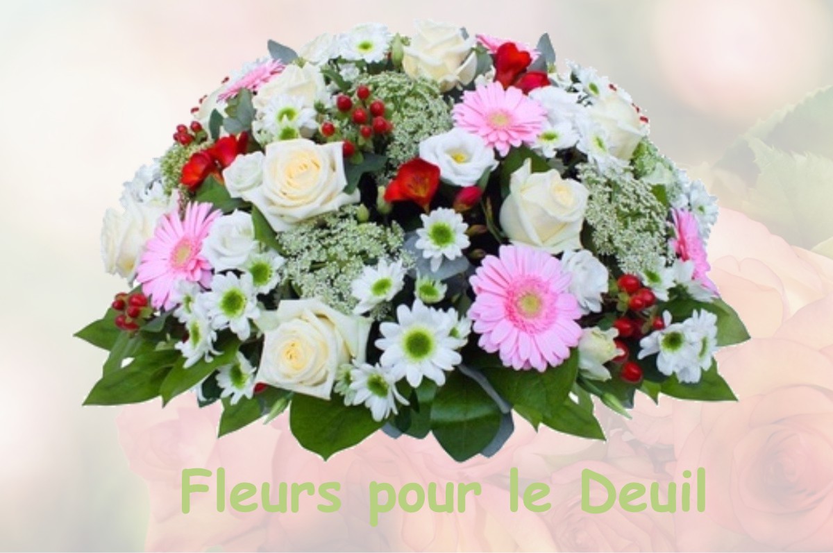 fleurs deuil SAINT-QUENTIN-LE-VERGER